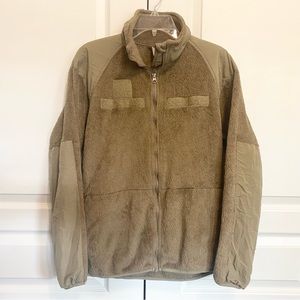 Peckham Polartec Gen III Cold Weather Micro Fleece Jacket Coyote Brown - Mens S